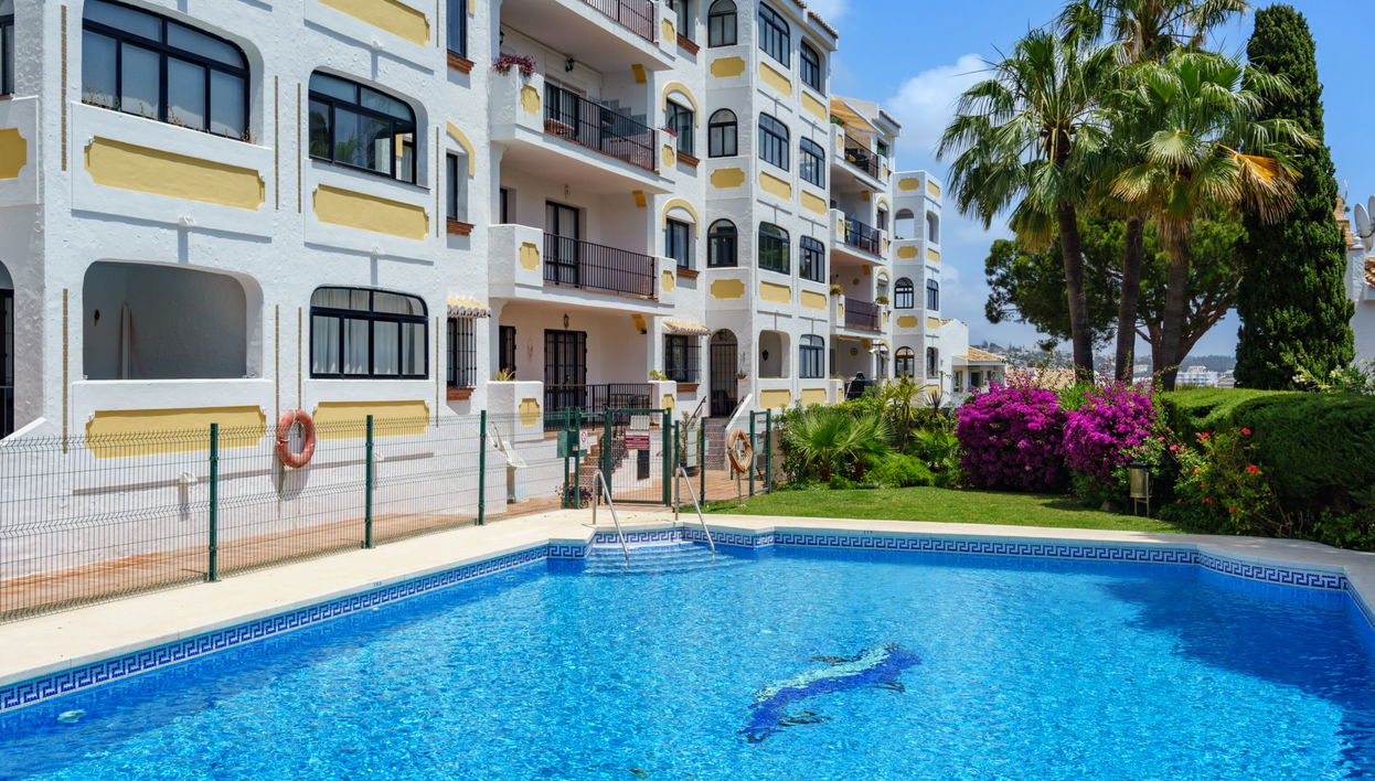 Apartment mit 3 Schlafzimmern in Mijas mit schwimmbad und garten - Foto 1