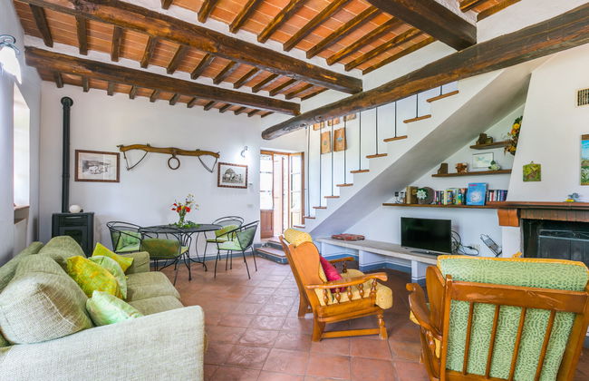 Casa de 3 quartos em Casole d'Elsa com piscina privada e jardim - Foto 6