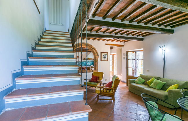 Casa de 3 quartos em Casole d'Elsa com piscina privada e jardim - Foto 10