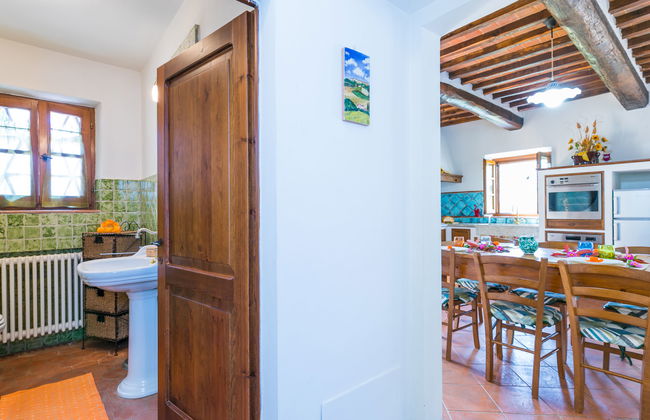 Casa de 3 quartos em Casole d'Elsa com piscina privada e jardim - Foto 19