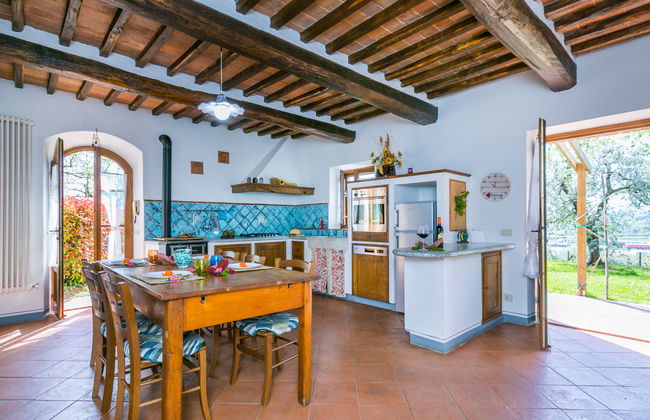 Casa de 3 quartos em Casole d'Elsa com piscina privada e jardim - Foto 18