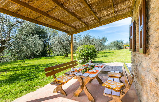 Casa de 3 quartos em Casole d'Elsa com piscina privada e jardim - Foto 41