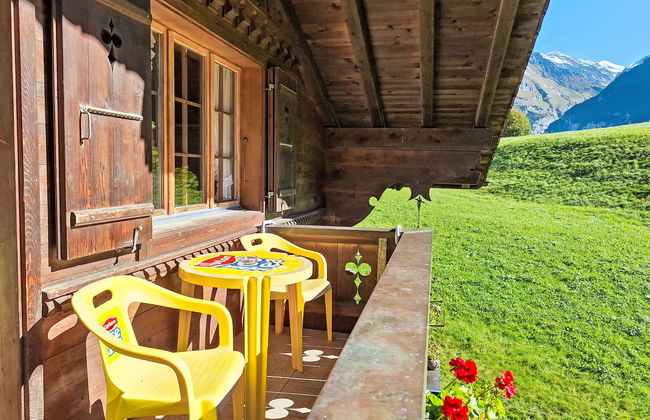 Apartamento de 1 quarto em Grindelwald com jardim e sauna - Foto 5