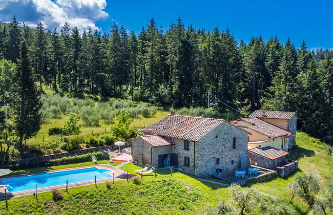 Apartamento de 2 quartos em Pelago com piscina e jardim - Foto 21