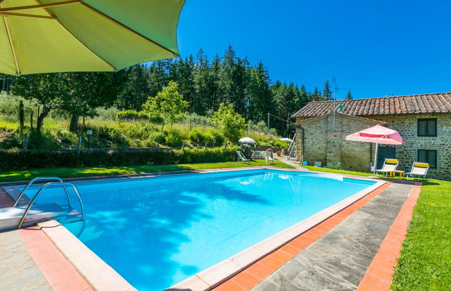Apartamento de 2 quartos em Pelago com piscina e jardim - Foto 36