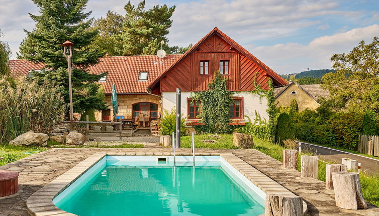 Foto 1 - Casa con 4 camere da letto a Úhlejov con piscina privata e giardino