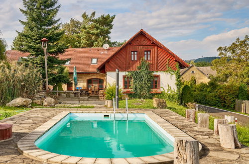 Foto 1 - Casa con 4 camere da letto a Úhlejov con piscina privata e giardino