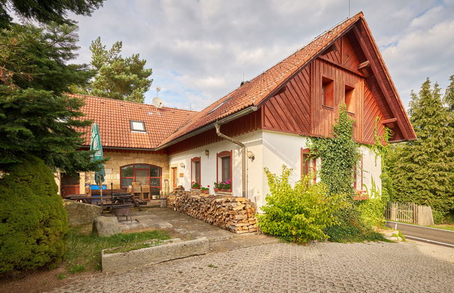 Casa de 4 quartos em Úhlejov com piscina privada e jardim - Foto 35