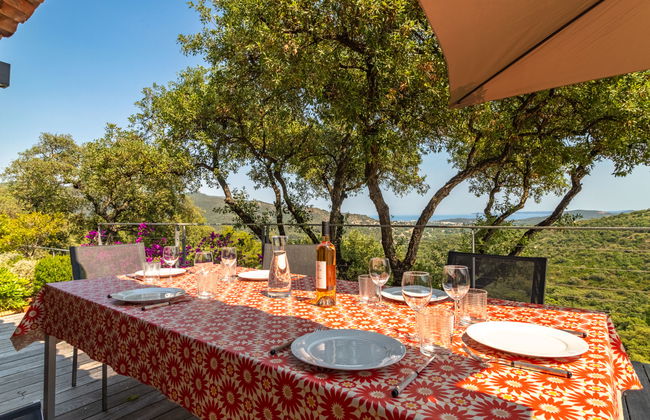 Casa con 4 camere da letto a Bormes-les-Mimosas con piscina privata e giardino - Foto 27