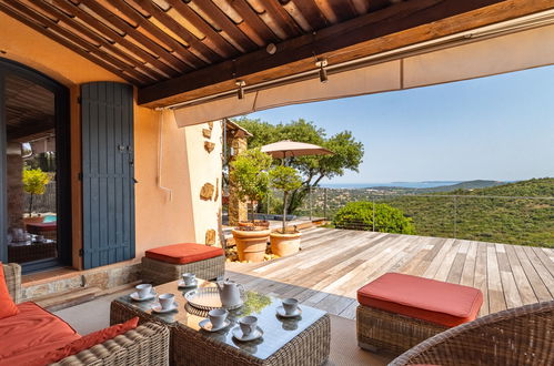 Foto 5 - Casa de 3 quartos em Bormes-les-Mimosas com piscina privada e vistas do mar