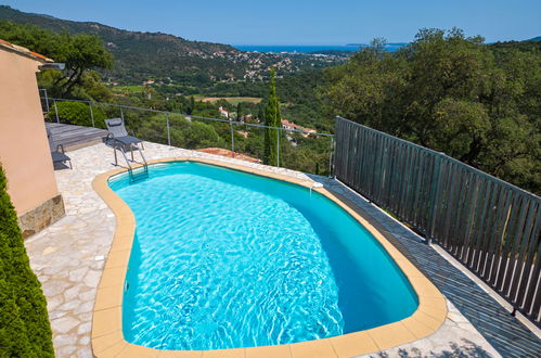 Foto 25 - Casa con 3 camere da letto a Bormes-les-Mimosas con piscina privata e vista mare