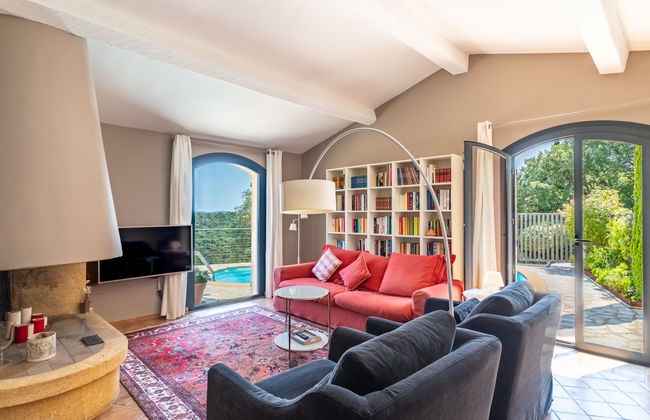 Casa con 4 camere da letto a Bormes-les-Mimosas con piscina privata e giardino - Foto 6