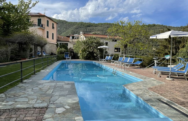 Apartamento de 2 quartos em Dolcedo com piscina e jardim - Foto 22