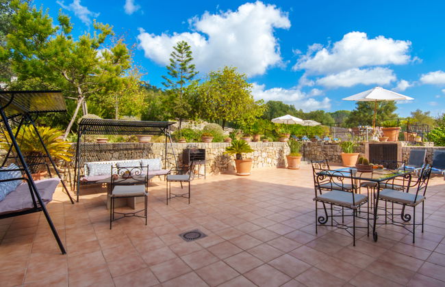 Casa de 3 quartos em Selva com piscina privada e jardim - Foto 3