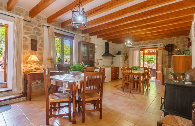 Casa de 3 quartos em Selva com piscina privada e jardim - Foto 10