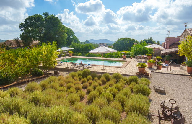 Casa de 3 quartos em Selva com piscina privada e jardim - Foto 23