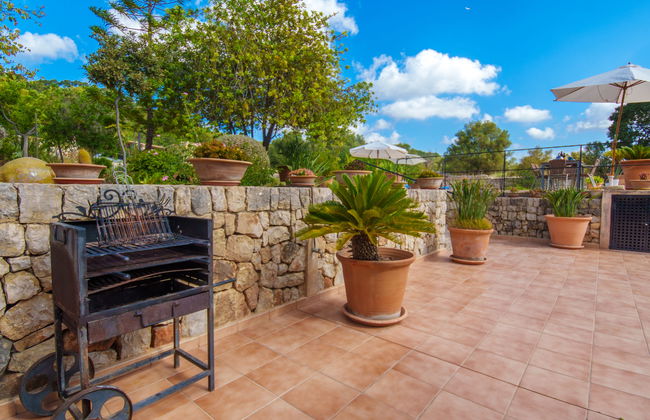 Casa de 3 quartos em Selva com piscina privada e jardim - Foto 35