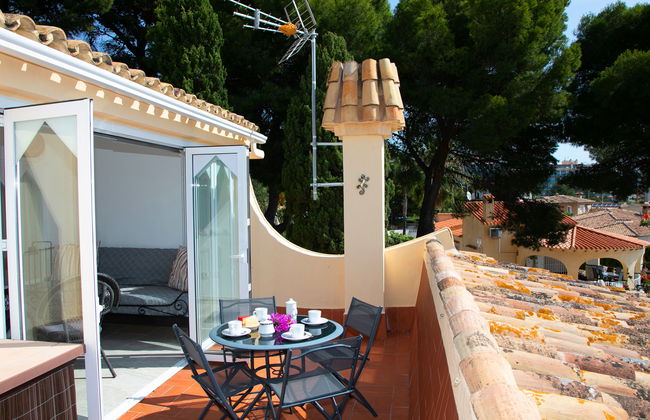 Apartamento de 3 quartos em Calp com jardim e terraço - Foto 5