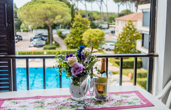 Apartamento de 2 quartos em Bibbona com piscina e jardim - Foto 10