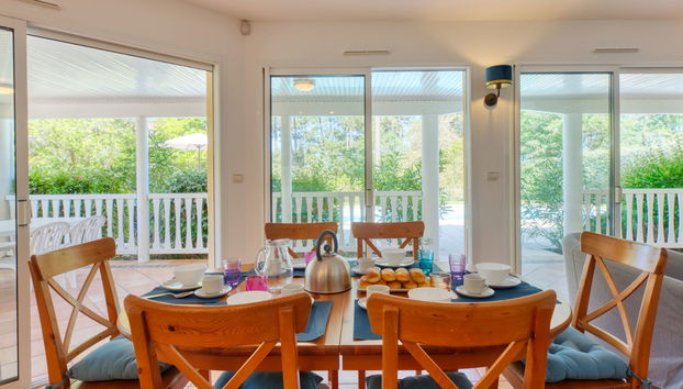 Casa de 5 quartos em Lacanau com piscina privada e jardim - Foto 4