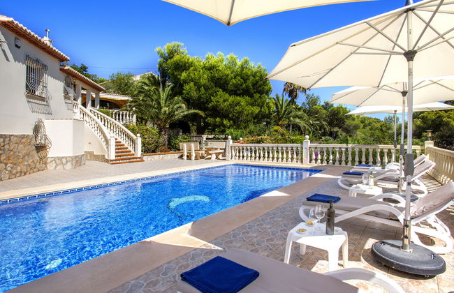 Casa de 3 quartos em Jávea com piscina privada e jardim - Foto 47