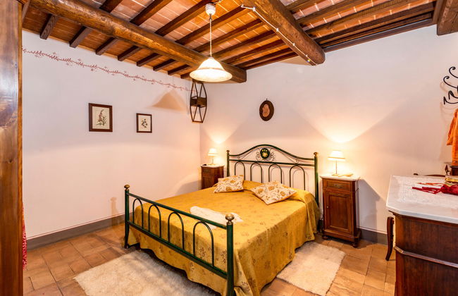 Apartamento de 3 quartos em Paciano com piscina e jardim - Foto 11