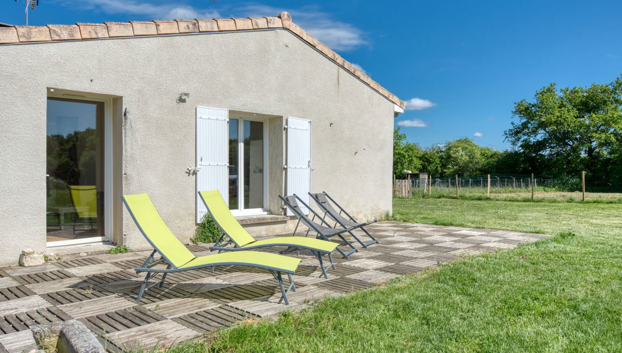 Haus mit 4 Schlafzimmern in Gaillan-en-Médoc mit garten und terrasse - Foto 1