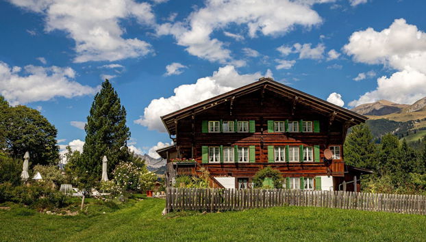 Apartment mit 2 Schlafzimmern in Lenk mit garten - Foto 2