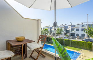 Foto 3 - Apartamento de 1 habitación en Pilar de la Horadada con piscina y vistas al mar