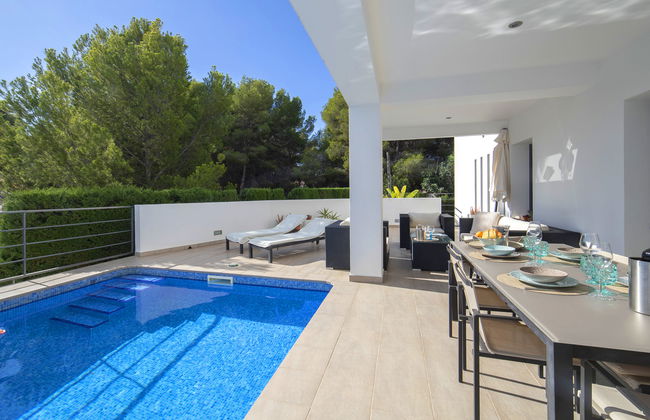 Casa de 4 quartos em Benissa com piscina privada e jardim - Foto 23