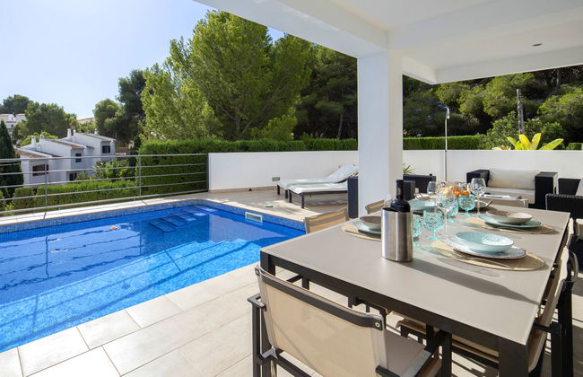 Casa de 4 quartos em Benissa com piscina privada e jardim - Foto 18