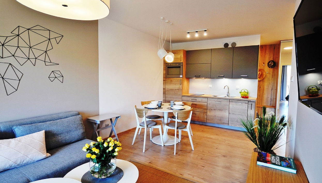 Apartamento de 2 quartos em Kołobrzeg com piscina e jardim - Foto 1