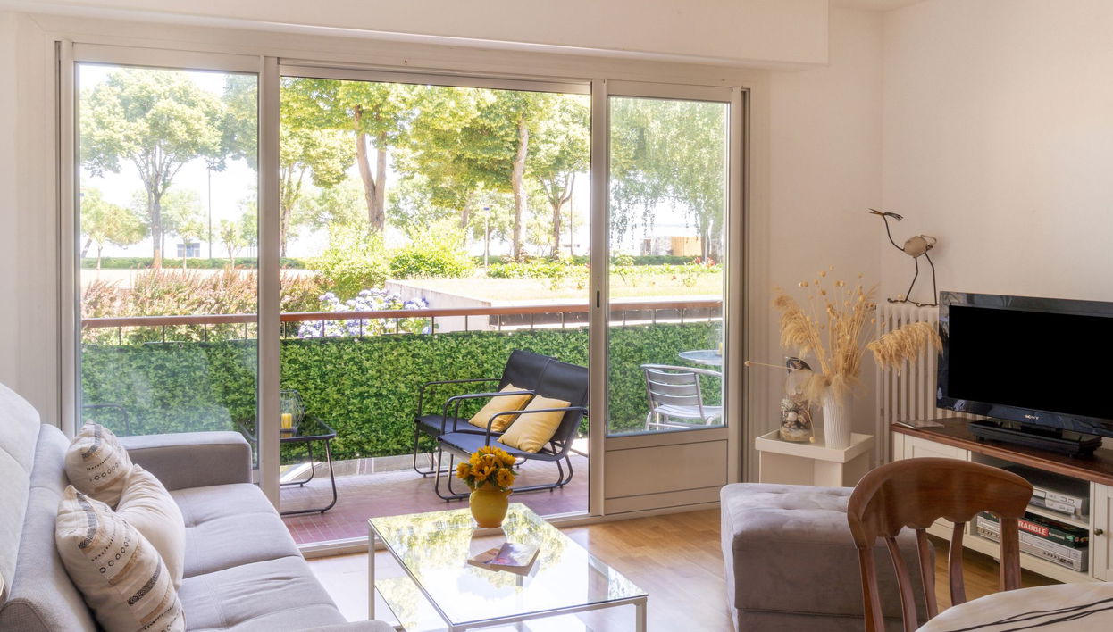 Apartment mit 1 Schlafzimmer in Saint-Nazaire mit garten - Foto 1