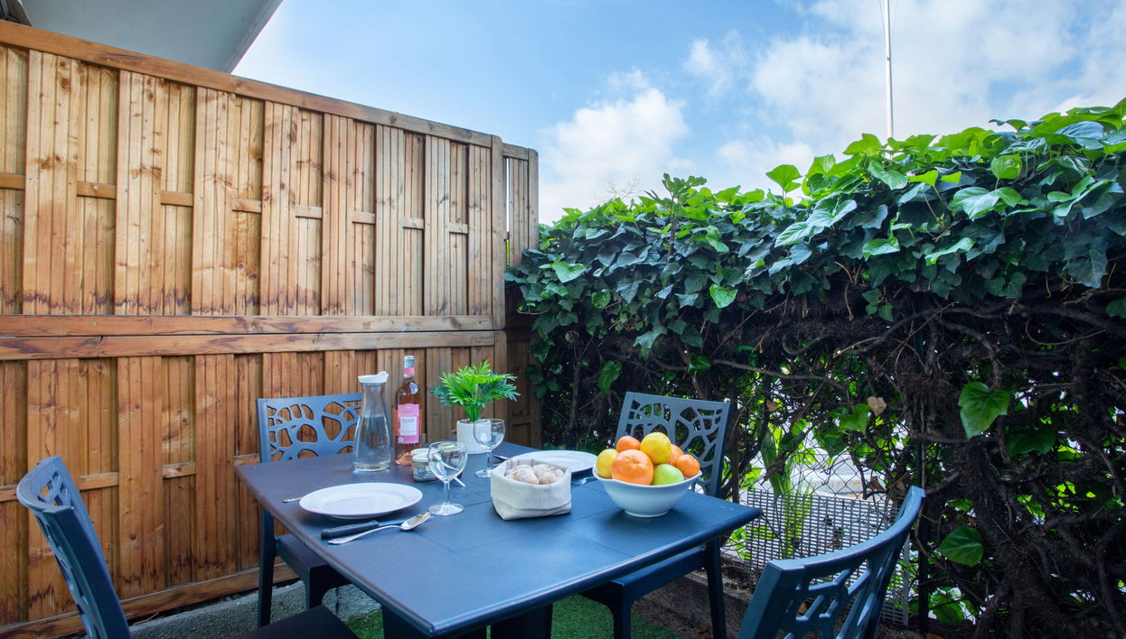 Apartment mit 1 Schlafzimmer in Cagnes-sur-Mer mit garten und terrasse - Foto 1