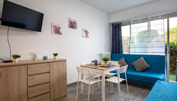 Apartment mit 1 Schlafzimmer in Cagnes-sur-Mer mit garten und terrasse - Foto 2