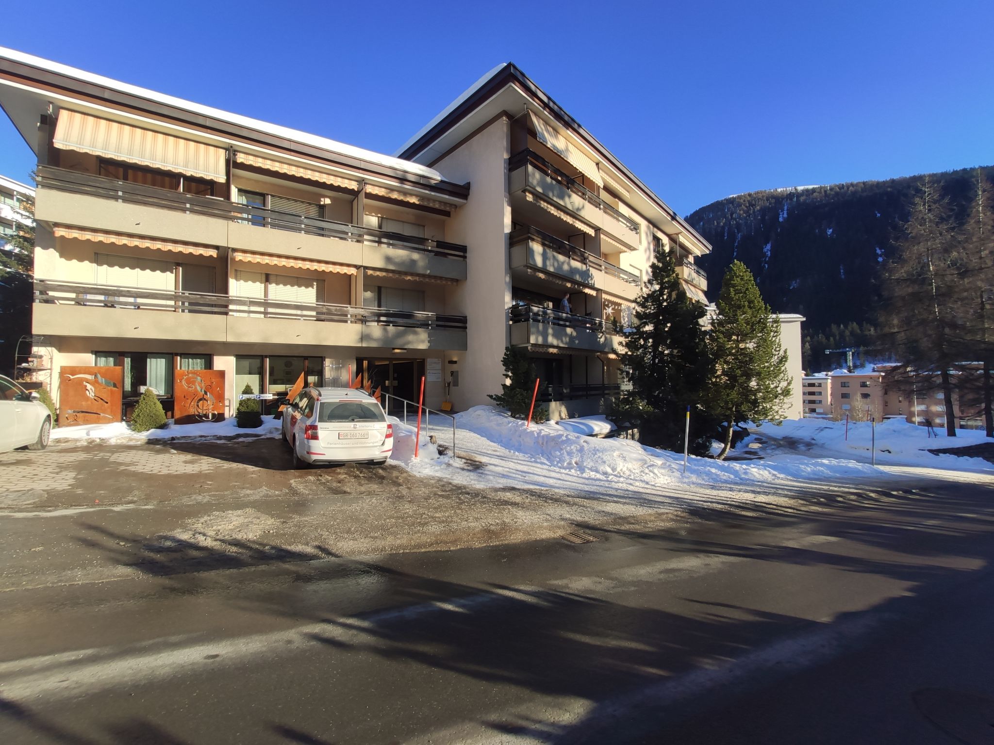 Foto 33 - Apartamento de 2 habitaciones en Davos con jardín