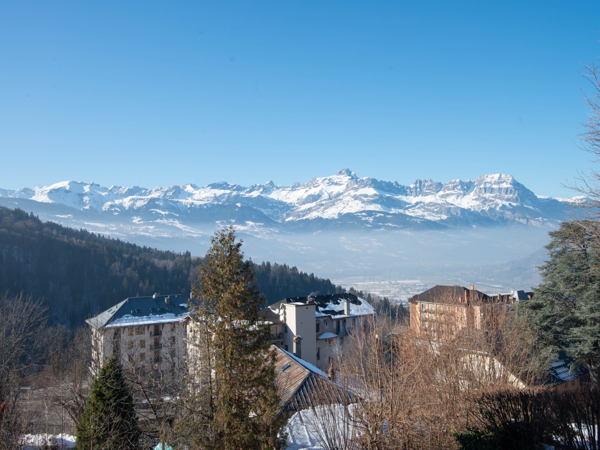 Foto 4 - Apartment mit 1 Schlafzimmer in Saint-Gervais-les-Bains mit blick auf die berge