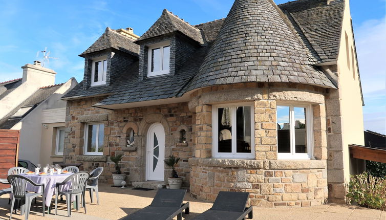 Photo 1 - Maison de 3 chambres à Kerlouan avec jardin et terrasse