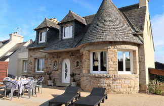 Photo 1 - Maison de 3 chambres à Kerlouan avec terrasse et vues à la mer