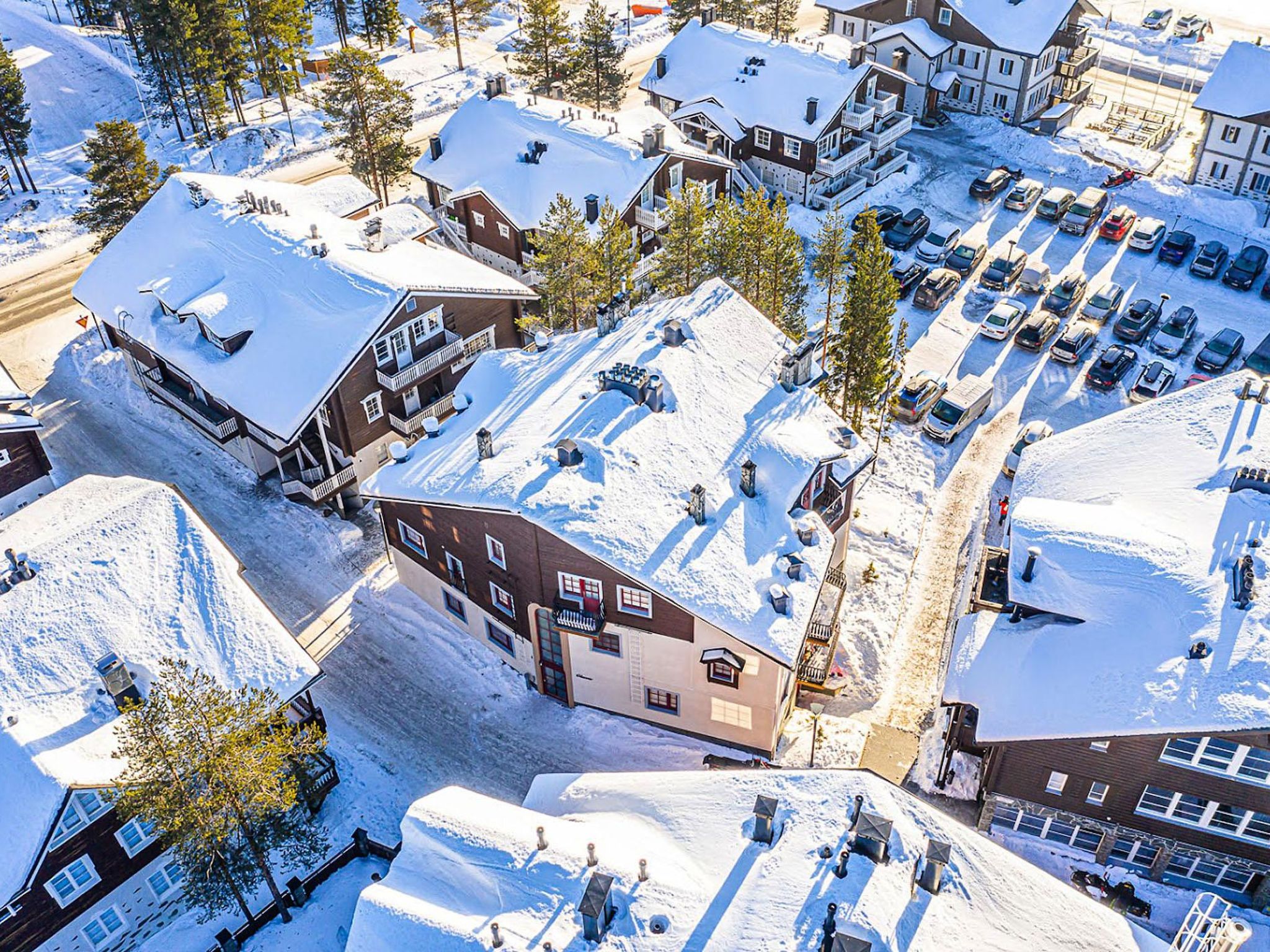 Foto 6 - Haus mit 1 Schlafzimmer in Kittilä mit sauna und blick auf die berge