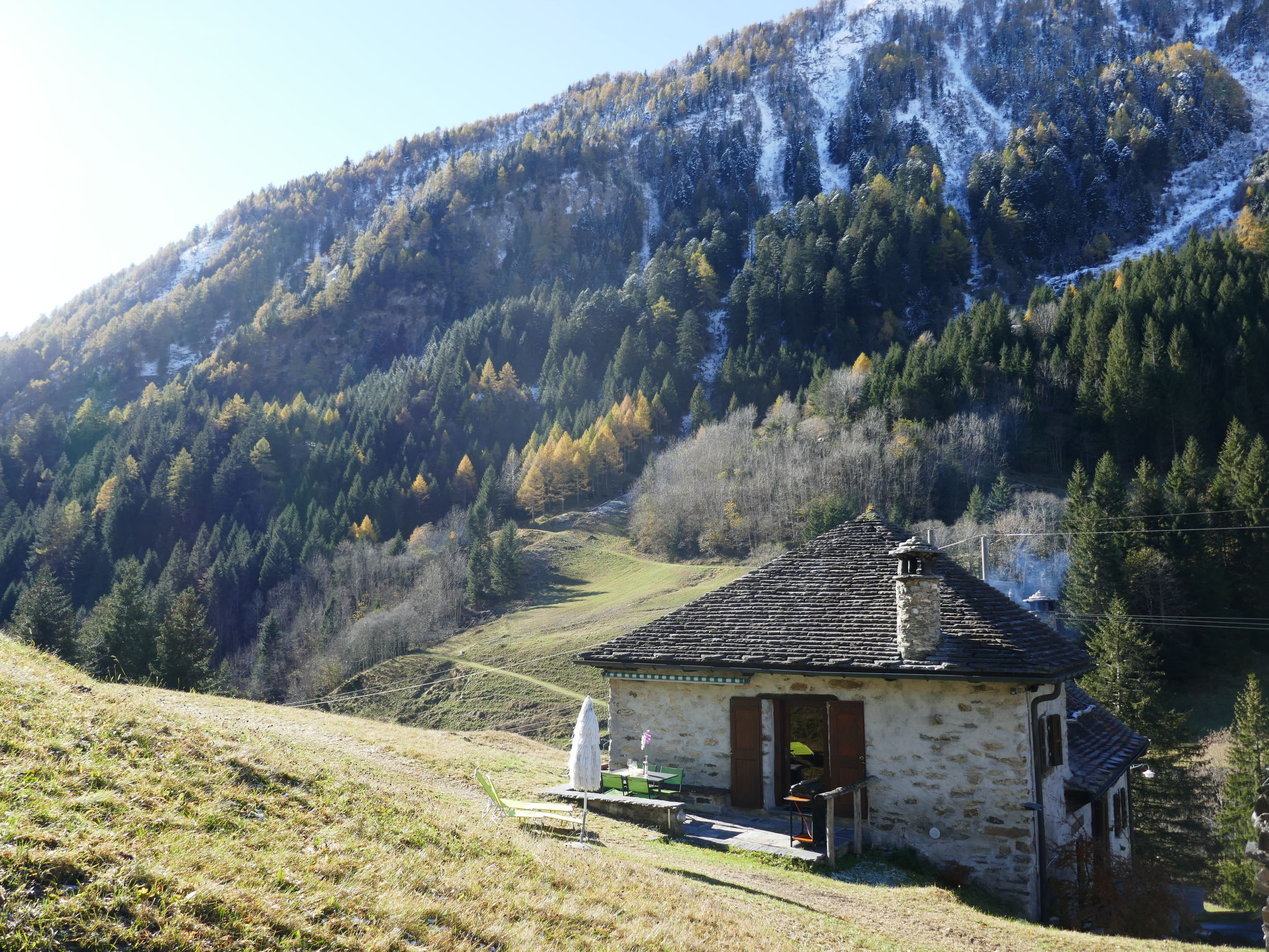 Foto 5 - Haus mit 1 Schlafzimmer in Blenio mit garten und blick auf die berge