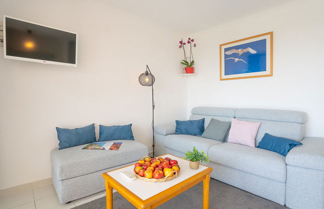 Apartment mit 2 Schlafzimmern in Saint-Raphaël mit schwimmbad und garten - Foto 7