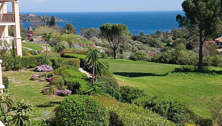 Foto 1 - Appartamento con 1 camera da letto a Saint-Raphaël con piscina e vista mare