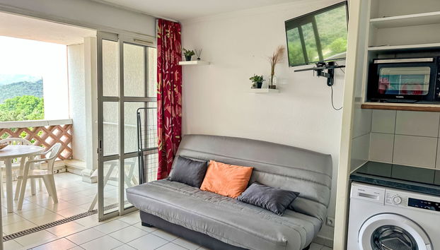 Apartment mit 1 Schlafzimmer in Saint-Raphaël mit schwimmbad und garten - Foto 3