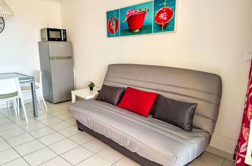 Foto 2 - Apartamento de 1 quarto em Saint-Raphaël com piscina e jardim