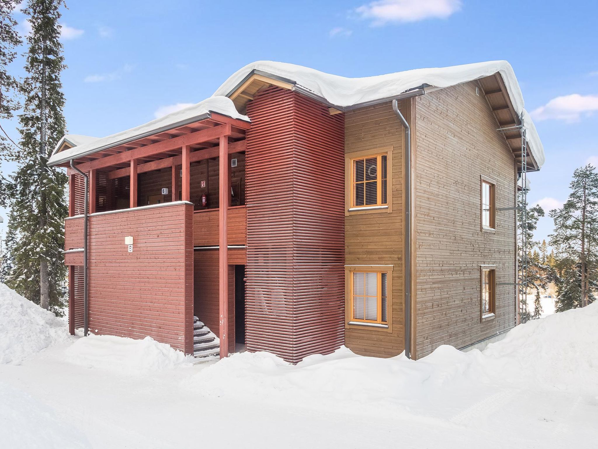 Foto 1 - Casa de 3 quartos em Kuusamo com sauna e vista para a montanha