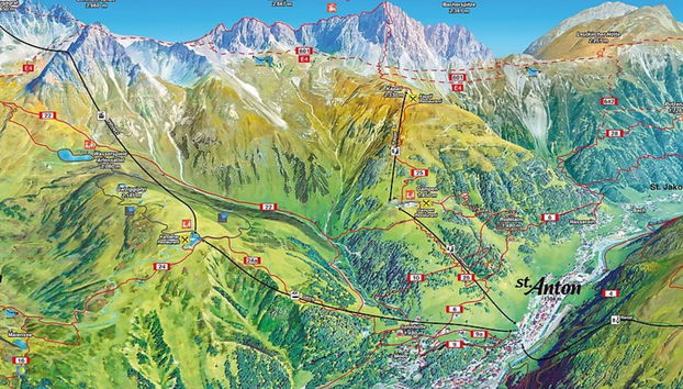 Appartamento con 1 camera da letto a Sankt Anton am Arlberg con giardino - Foto 2