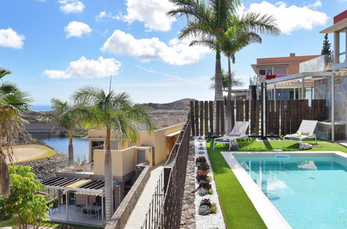 Photo 23 - Maison de 2 chambres à San Bartolomé de Tirajana avec piscine privée et vues à la mer