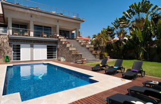 Photo 1 - Maison de 6 chambres à San Bartolomé de Tirajana avec piscine privée et vues à la mer