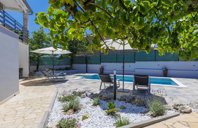 Casa de 4 quartos em Barban com piscina privada e jardim - Foto 19